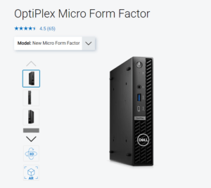 OptiPlex Micro foam factor