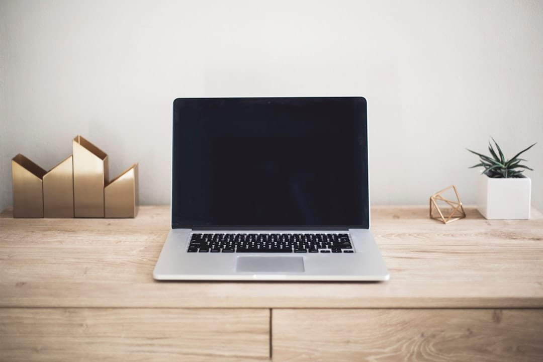 Photo Virtual law office: Computer setup